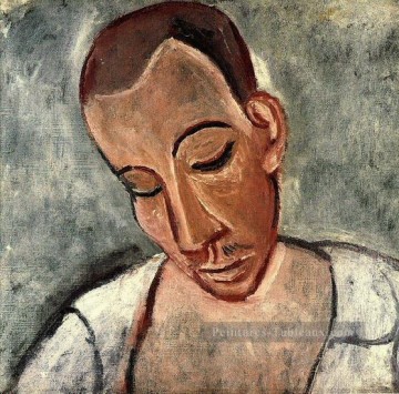 Buste marin 1907 cubisme Pablo Picasso Peinture à l'huile
